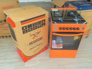 Volcano Orange 4BURNER Gas Oven With Grill
