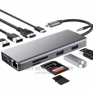 Type C 11 in 1 Docking Station
