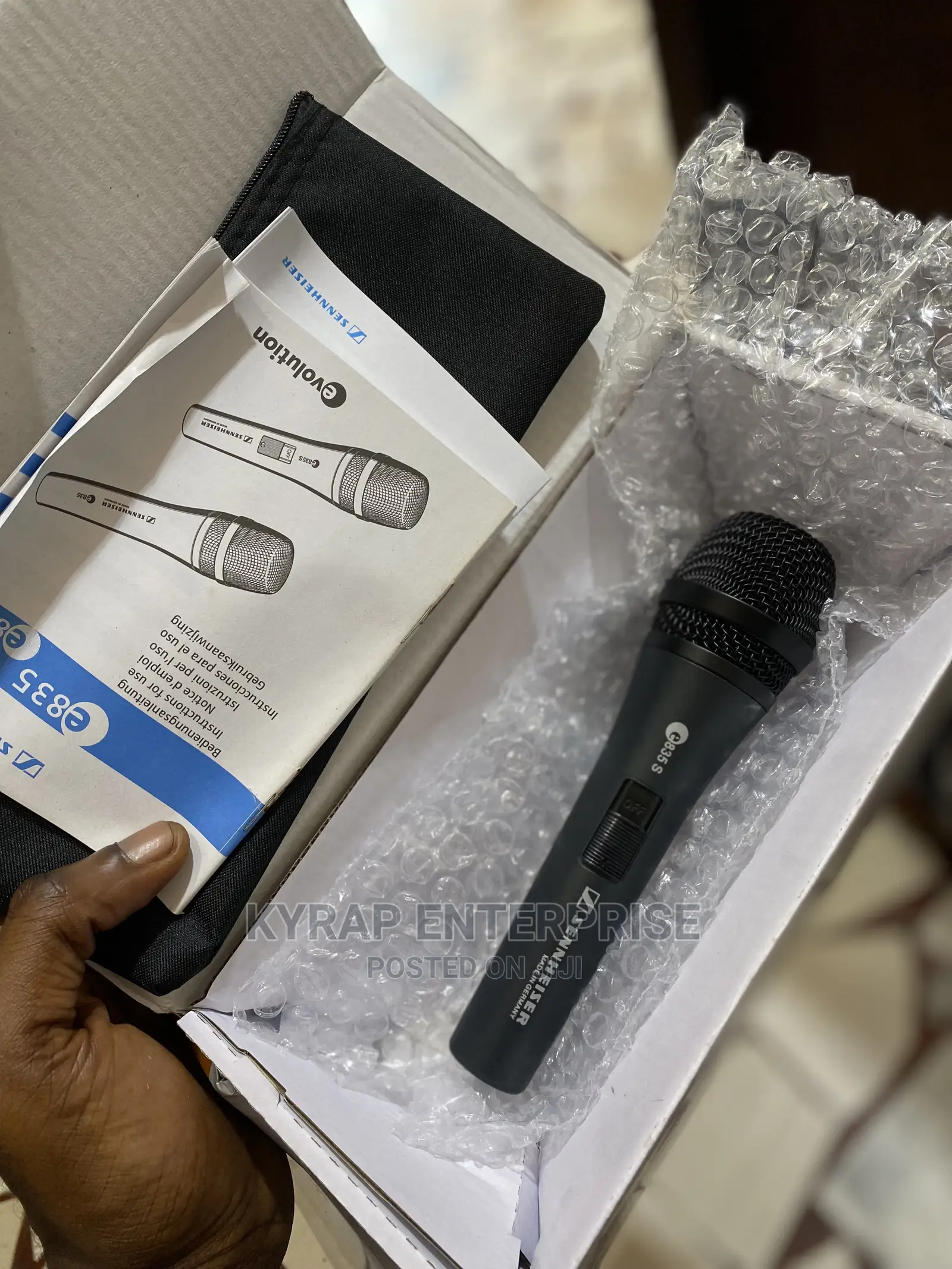SENNHEISER 835 Original Cord Microphone