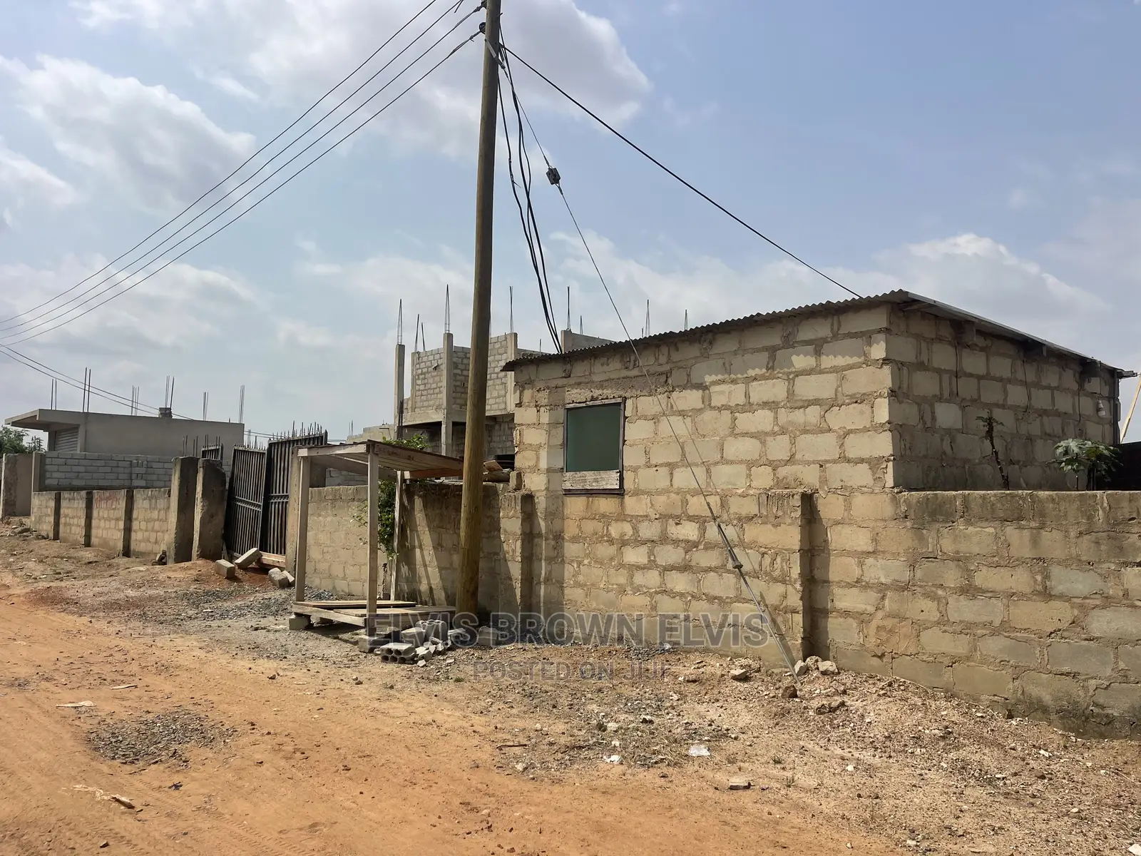 Land With Walled and Gate for Sale at East Legon Hills