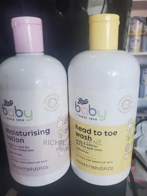 Baby Boots Lotion and Soap