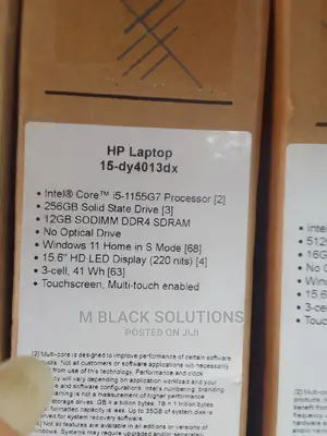 New Laptop HP 15 12GB Intel Core I5 SSD 256GB