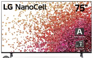 LG Nanocell TV 75 Inch NANO75 Series, Active HDR.