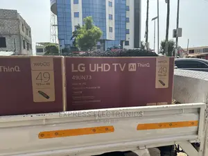 LG UHD Smart 49”Tv 49UN7340PVC Sleek Design