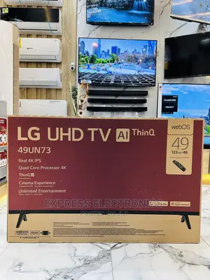 Ultra Modern Slim LG Smart UHD Display 49UN7340PVC