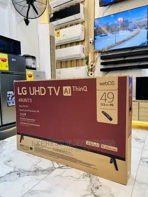 Ultra Modern Slim LG Smart UHD Display 49UN7340PVC