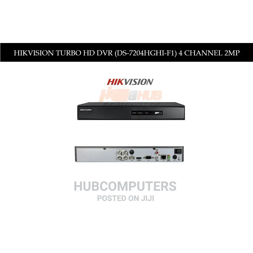 Hikvision Turbo Hd DVR (Ds-7204hghi-M1) 4 Channel 2mp