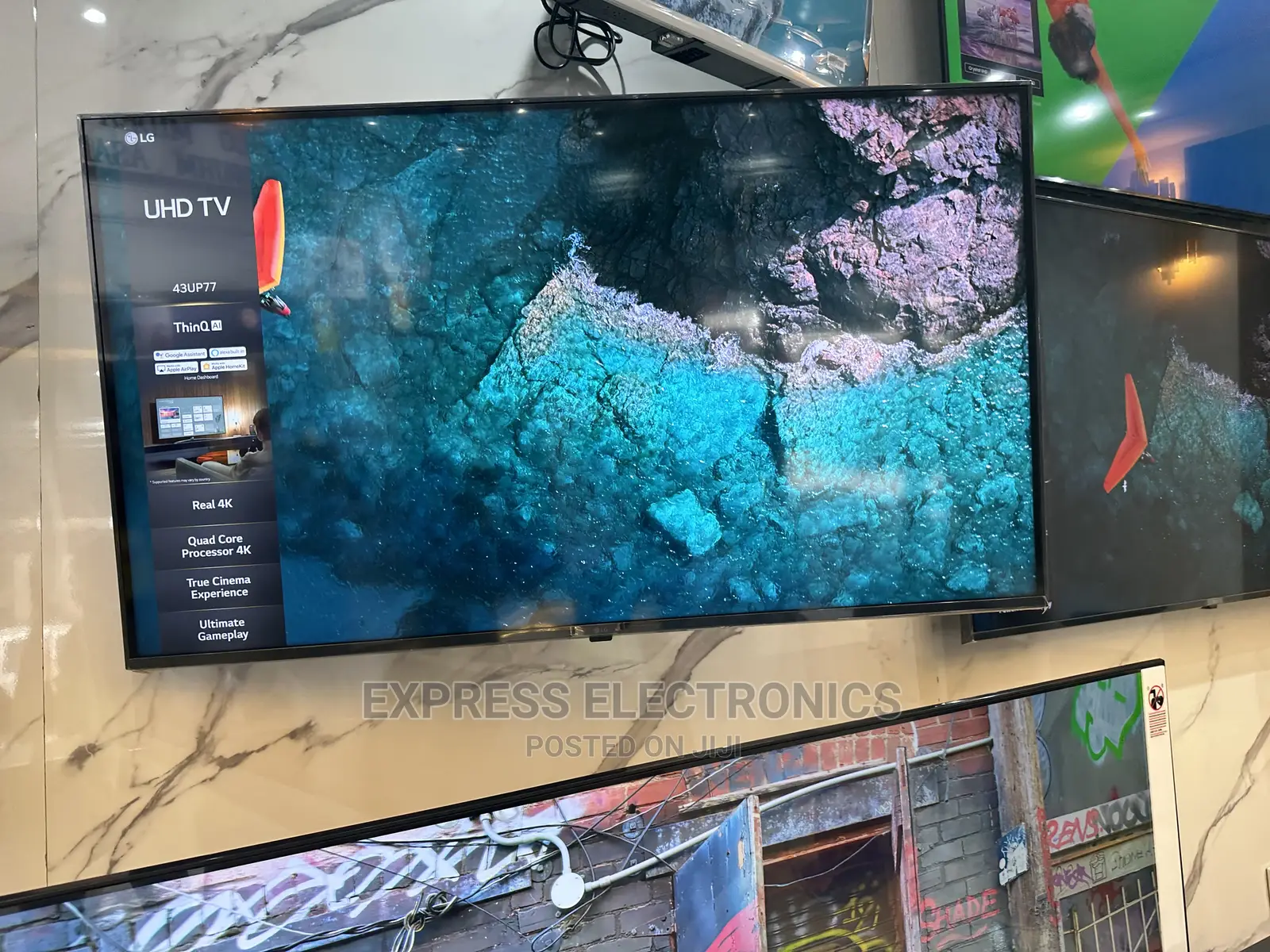 LG Perfect and Elegant Design UHD 43UP77003 Tv