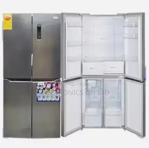 Pearl 337ltr Side by Side Fridge 4stars PF-550BSS