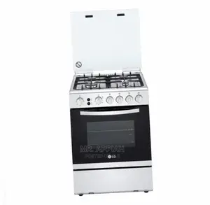 LG Gas Cooker 60×60 Silver Free Standing Burner With Oven –