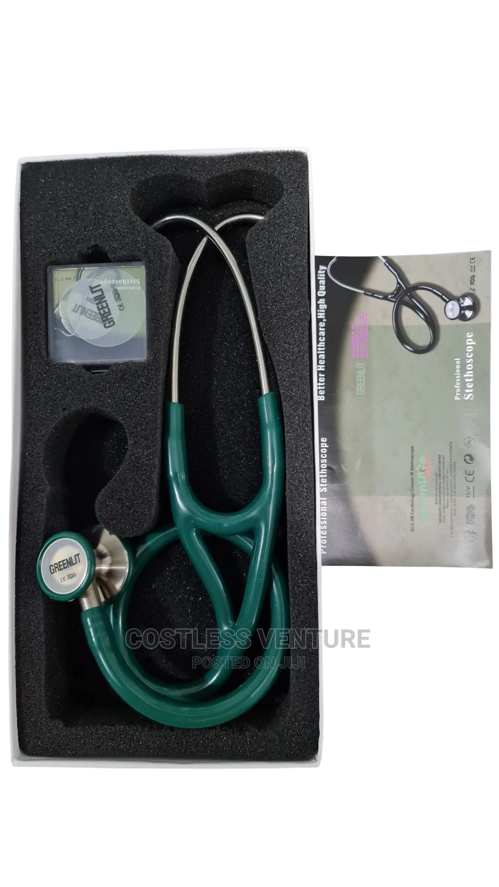 Greenlife GLC-3M Greenlit Classic III Stethoscope