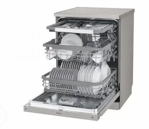 LG Quadwash DFB425FP Steam Dishwasher – Platinum Silver3