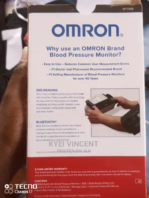 Omron Blood Bp + Ekg/Ecg Machine