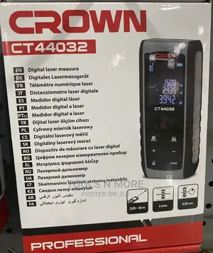 CROWN Digital Laser Distance Measure (40m)