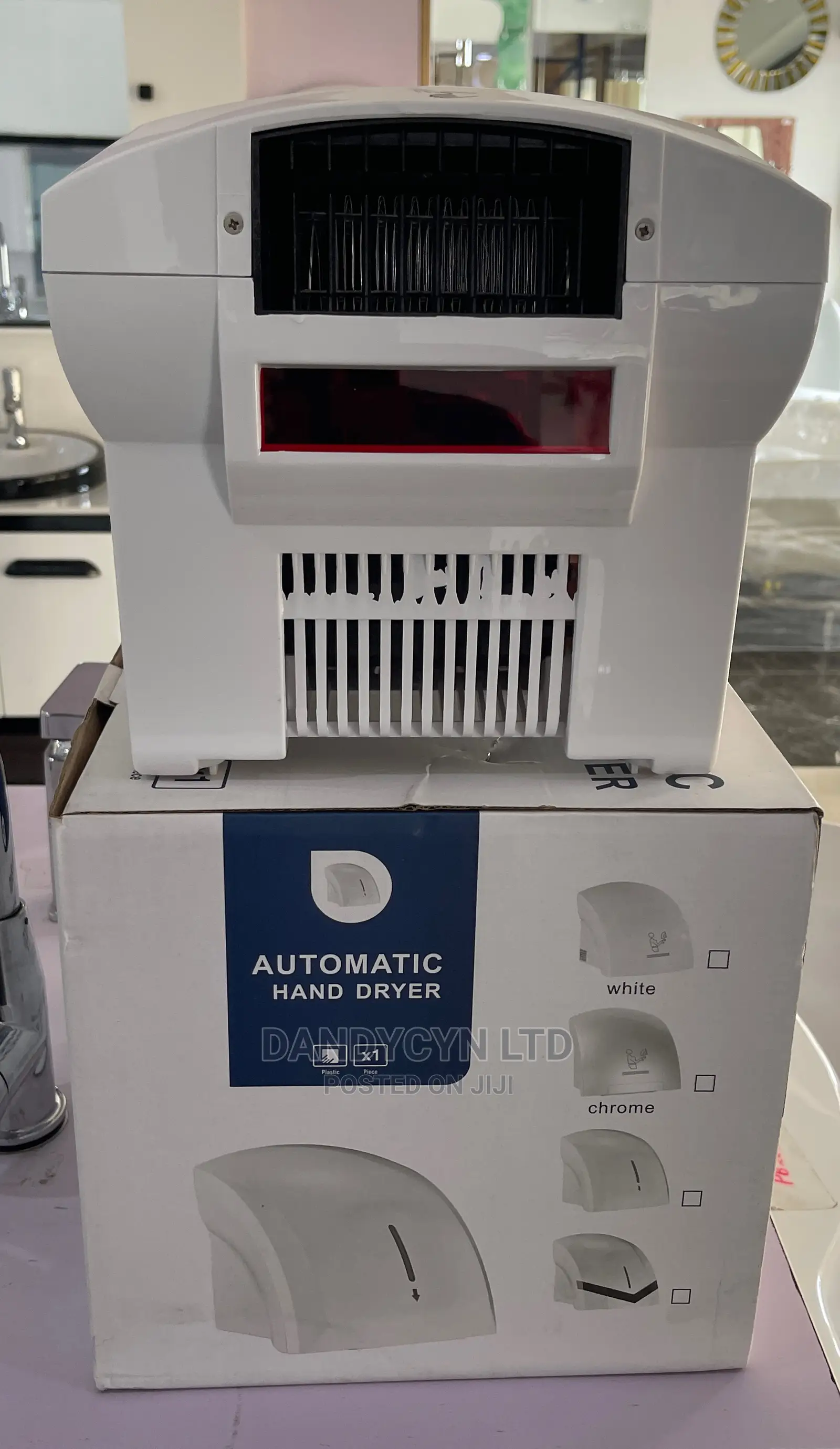 Automatic Hand Dryer Elevation Design