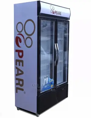 Pearl 568liters Double Door Display Fridge.