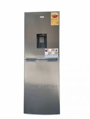 Pearl 246ltr Double Door Bottom Fridge With Dispenser.