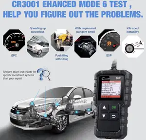 Launch CR3001 OBD2 Car Diagnostic Scanner