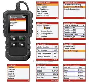 Launch CR3001 OBD2 Car Diagnostic Scanner