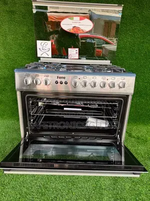 4 Gas Burner, 2 Electric Auto Ignition, Oven and Rotisserie