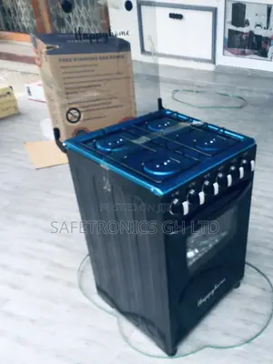 Happy Home 4 Burner Gas Cooker Oven With Grill