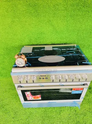 4 Gas Burner + 2 Electric Burner L Electric Oven Grill