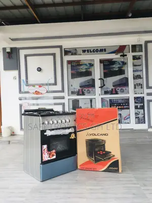 Volcano Sliver 4 Burner Gas Cooker Oven With Grill