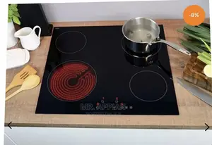 MIDEA MC-HV868 5-Burner 90cm Ceramic Electric Cooker.