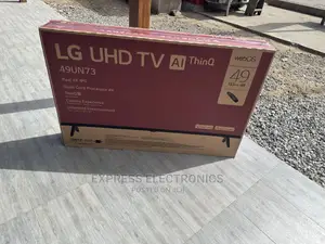 Quality New LG UHD 40”Un73 Sleek Black Design