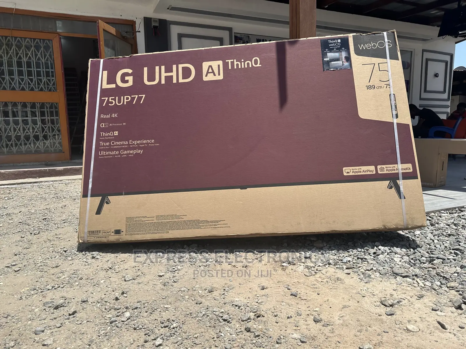 Buy for Less Ultimate Gameplay UHD Smart LG 75”Up77 Tv