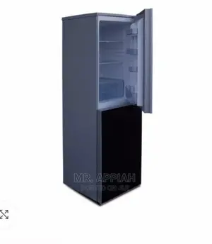 Pearl 229ltr Double Door Refrigerator – Black Glass PF-350BG