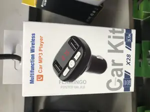 Bluetooth FM Transmitter USB Car Fast Charger 38W QC