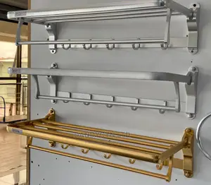 Multi Towel Rack With Hooks