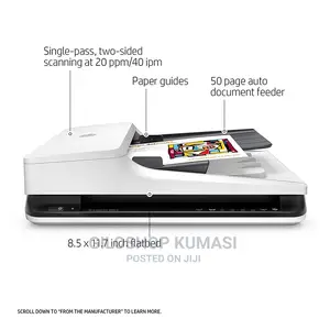 Hp Scanjet Pro 2500 F1 Flatbed Ocr Scanner