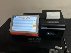 Touchscreen Pos Tablet With Wireless Printer