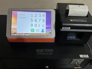 Touchscreen Pos Tablet With Wireless Printer