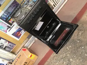 Black Volcano 2 Gas 2 Electric Burner Oven With Grill
