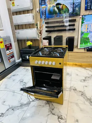 Gas Cooker Stove Oven 4b Volcano 50/50 Gold