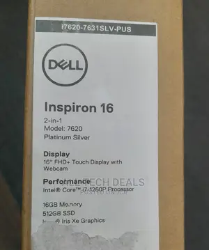 New Laptop Dell Inspiron 15 16GB Intel Core I7 SSD 512GB