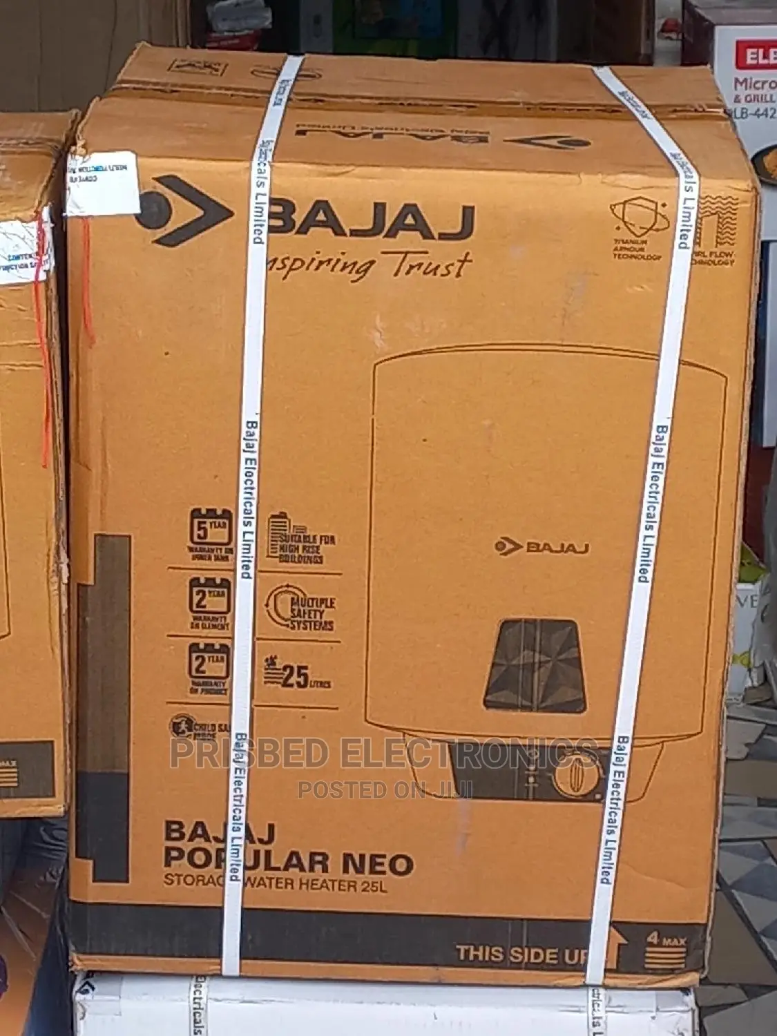 Bajaj Durable Water Heater 25 Litres (Neo)