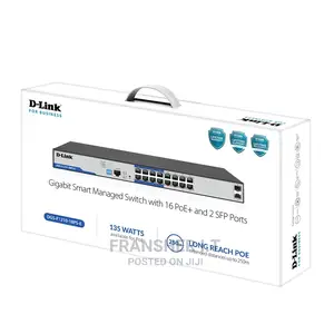 D-Link DGS-F1210-18PS-E 18-Port Gigabit Smart Managed Poe+ S