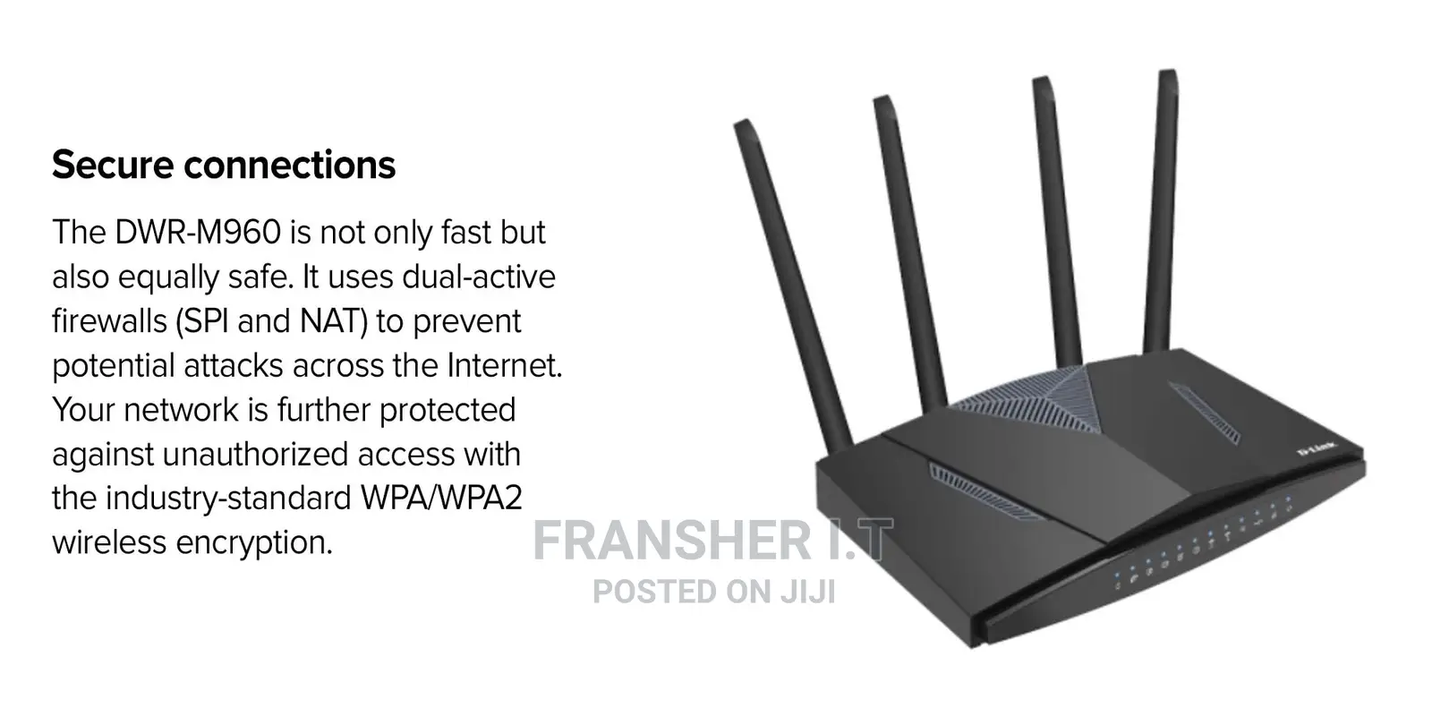 D Link 4G Ac1200 LTE SIM Router DWR-M960