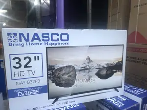 (Sterio Audio Input) Nasco NAS-B32FB 32 Inches Digital Tv