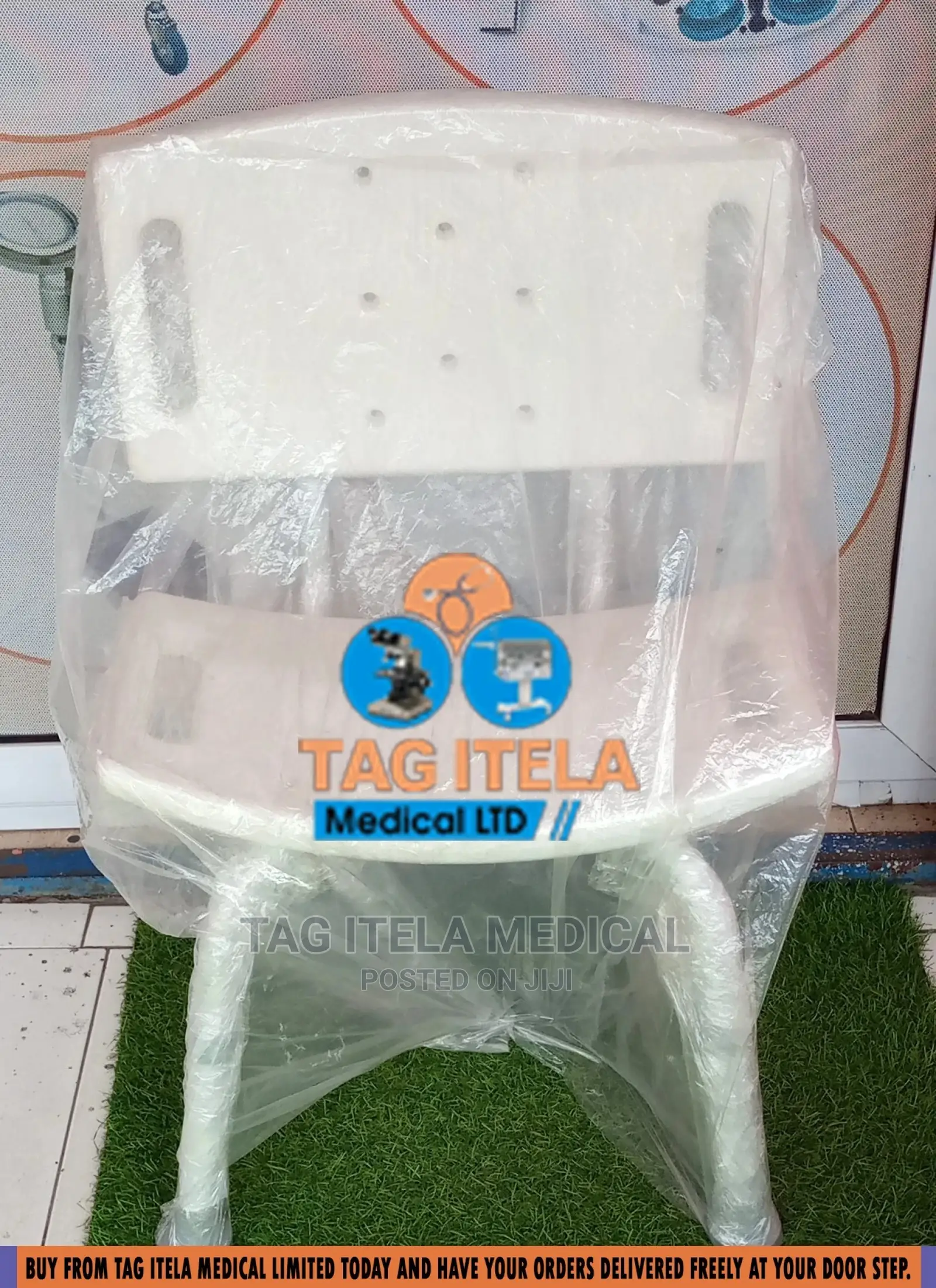 Bathroom Shower Seat (With Backrest)