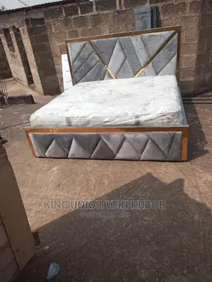 King Size Bed Frame With Mattress