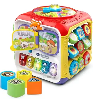 Children Kids Vtech Sort and Discover Activity Cube