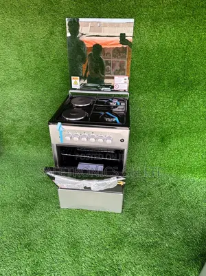 2 Gas 2 Electric Volcano 4burner Cooker 50×50 Oven and Grill