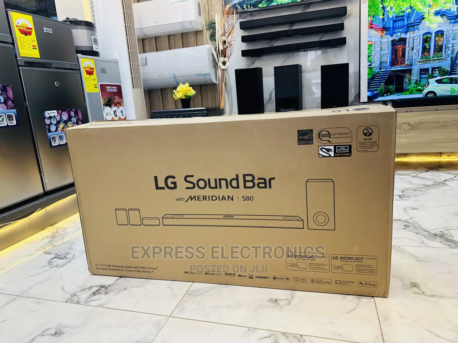 LG Soundbar New Arrivals S80QR With Meridian