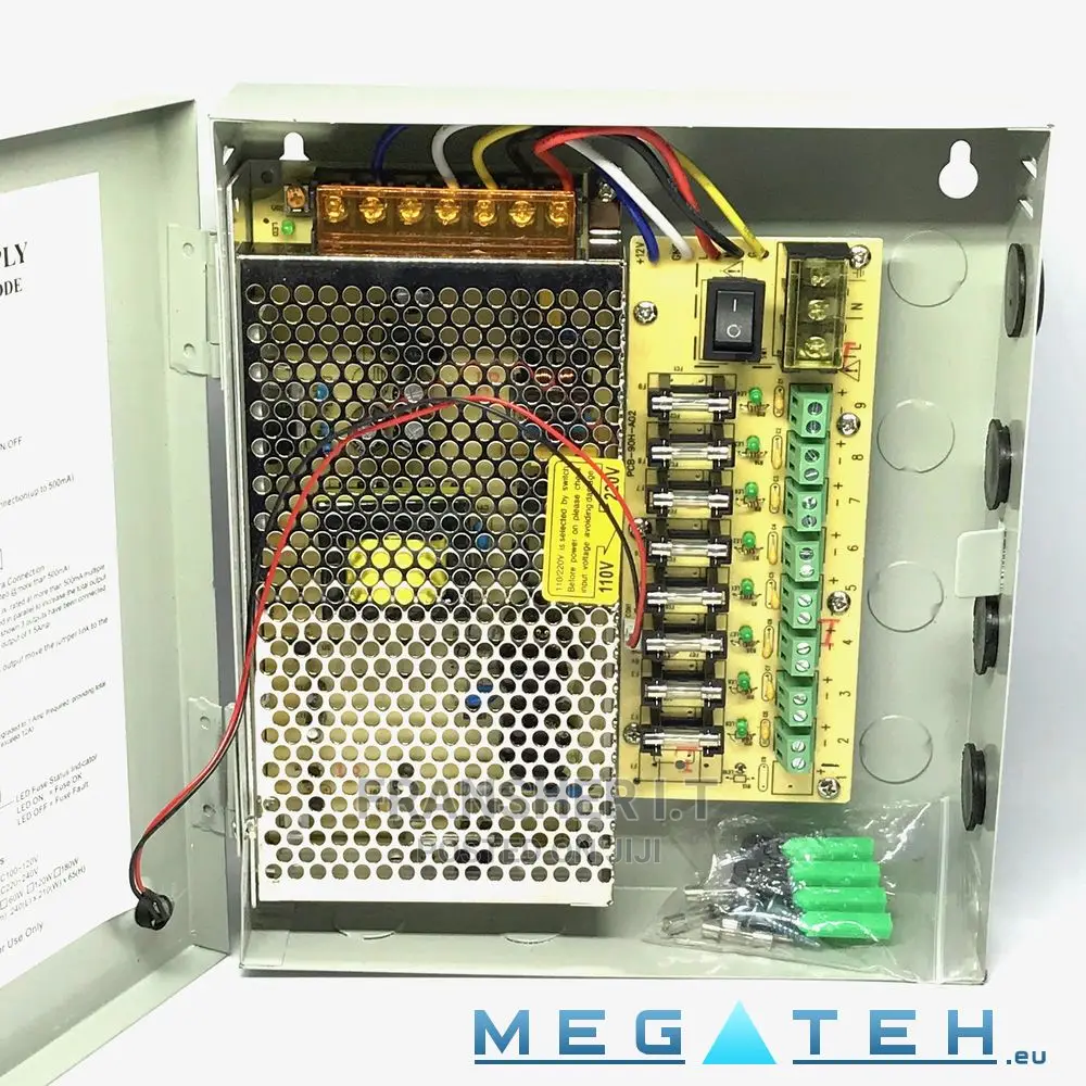 Sturnus 16 Channel CCTV Power Supply