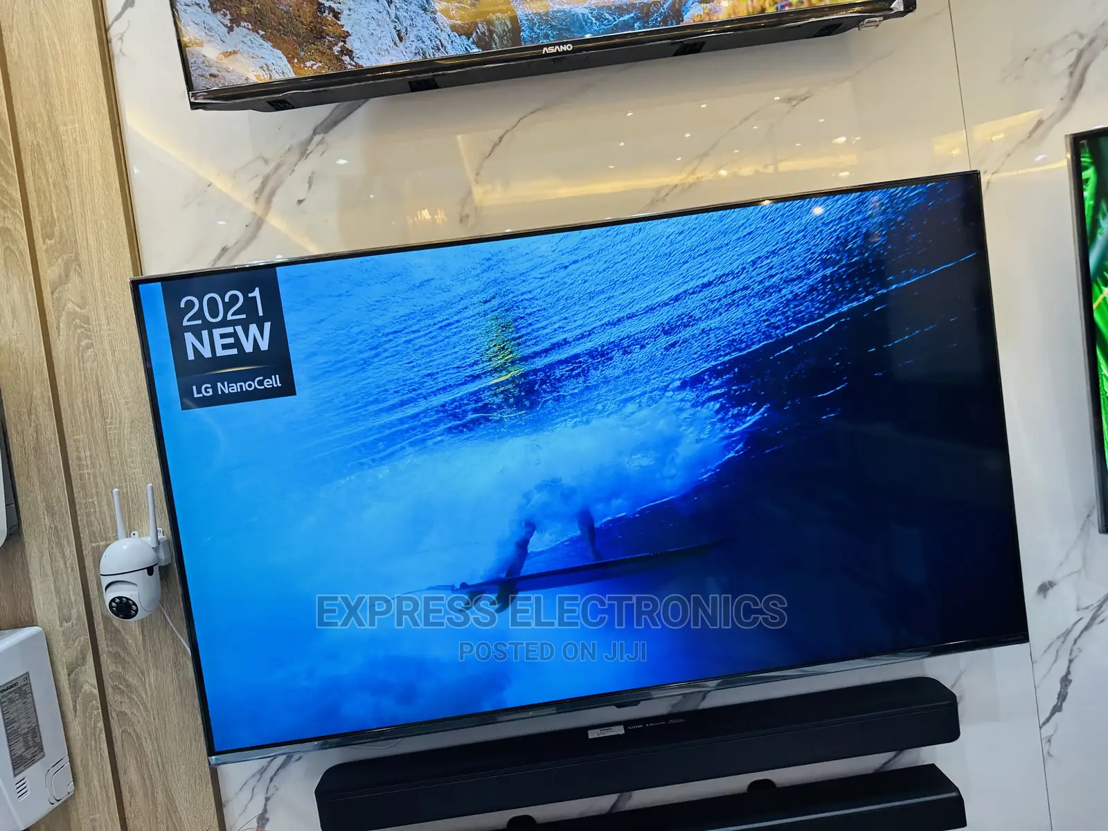 Enjoy Netflix and Amazon on Nanocell LG UHD 86” Nano75